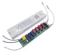 1 Uds., control remoto RF de 2,4G y controlador LED inteligente por aplicación (36-50W) x4 (40-60W) x4 (40-60W) x6 240mA, fuente de alimentación for lámparas de techo y candelabros((36-50W) x4)