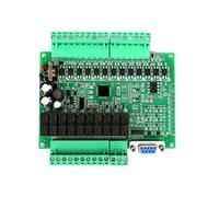 1 Uds. Controlador de FX2N-24MR con 14 canales de entrada y 10 salidas, 24V, comunicación RS232, 8000 pasos, compatible con FX2N(NONE_TRANSISTOR OUTPUT_NONE)