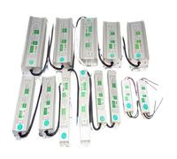 1 Uds. Controlador de potencia LED IP67 resistente al agua 12V/24V 10W 15W 20W 25W 30W 36W 45W 50W 60W 80W 100W 120W 150W tira de LED(50W,12V)