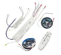 1 Uds. Controlador LED de 2,4G tres colores + función RGB 37-60Wx2 37-60Wx4 37-60Wx6 cinta LED RGB de doble Color iluminación de atenuación(3M Dual Color Strip)