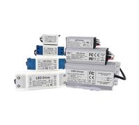 1 Uds. Controlador LED de corriente constante 300mA 450mA 600mA 900mA 1500mA transformador de iluminación 1W 3W 5W 10W 20W 30W 36W 50W 100W fuente de alimentación(Plastic Case,300mA 2 to 20V)