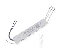 1 Uds. Controlador LED inteligente de 240mA 40-60Wx6 2,4G Control remoto y aplicación DC150-230V lámpara de techo y fuente de alimentación de araña(Without Remote)