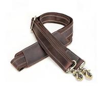 1 Uds. Correa de Hombro de Cuero Crazy Horse Correas de Cuero Genuino para Bolso de Viaje maletín Correa para Bolsos