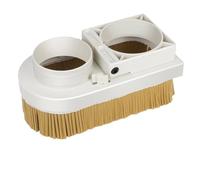 1 Uds cubierta antipolvo 70mm/75mm/80mm/85mm/90mm/100mm limpiador de polvo desmontable fácil limpieza for fresadora de Motor CNC(90mm diameter)