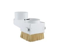 1 Uds cubierta antipolvo cepillo for polvo colección botas for el polvo herramienta de limpieza de fresado tallado de madera for fresadora CNC(Spindle 70-Dust 80)