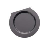 1 Uds. Cubierta de agujero sonido guitarra 60/70/84/86/96/98/100/102mm tapa Buster reducción ruido silicona piezas repuesto para guitarras(BLACK A STYLE 60MM)