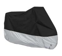 1 Uds Cubierta Protectora de poliéster for Motocicleta Cubiertas for Scooter de Lluvia Cubierta Impermeable for Motocicleta(Silver,3XL)