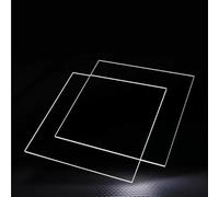 1 Uds. De láminas acrílicas for corte láser, láminas acrílicas de 3mm de espesor for manualidades, placa transparente de lámina acrílica for cortar plástico(40x40cm)