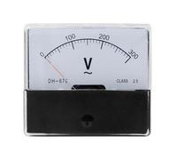 1 Uds DH670 AC 0-300V 500V voltímetro de voltaje analógico Panel medidor 70 * 60mm