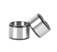 1 Uds diámetro interior 17 MM diámetro exterior 20 21 22 24 25 MM cojinete de alta resistencia casquillo de acero funda resistente al desgaste(ID17xOD25xL15MM)