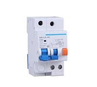 1 Uds. Disyuntor de fuga de NB1LE-40 1P + N 2P 3P 3P + N 4P interruptor 6A 10A 16A 20A 25A 32A 40A(1PN,100MA,40A)