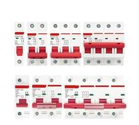 1 Uds DZ47 400V 1-4P 3-125A tipo C mi-ni disyuntor MCB Protector de circuito de sobrecarga corta 35mm montaje en carril Din capacidad de rotura 6KA(4,16a)