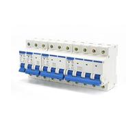 1 Uds DZ47-63 1P 2P 3P 4P 63a carcasa transparente 6Ka interruptor de aire unipolar disyuntor en miniatura de bajo voltaje(2P-23,6A)