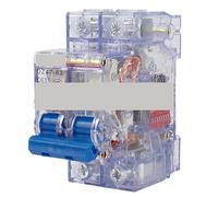 1 Uds DZ47-63 1P 2P 3P 4P 63A carcasa transparente 6Ka interruptor de aire unipolar Mini disyuntor de bajo voltaje 16A 32A 25A 6A 40A 10A(3P,10A)