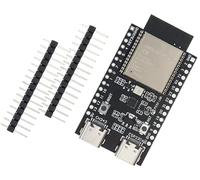 1 Uds ESP32-C6 Placa de Desarrollo Dual Tipo C N16 16MB Flash ESP32 WiFi + Bluetooth WiFi6