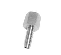 1 Uds. Espiga for manguera de GAS de alta presión a conector hembra NPT 6 8 10 12mm ID de manguera a 1/8 "1/4" 3/8 "1/2" NPT pezón de acero inoxidable 304(0.125 in Female NPT,8 mm Hose ID)