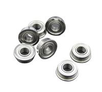 1 Uds F692 F693 F694 F695 F696 F697 F698 F699 ZZ 2Z rodamiento de brida en miniatura rodamientos rígidos de bolas(F697 ZZ)