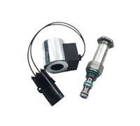 1 Uds for Xe60 80 135 150 200 215 230 piloto bloqueo de seguridad válvula solenoide núcleo bobina excavadora piezas(24V coil)