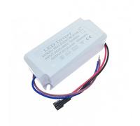 1 Uds. Fuente de alimentación de AC85-265V 40-100W 300mA Controlador Led 40W 50W 60W 70W 80W 90W 100W adaptador de iluminación de corriente constante((40-60) x1W)