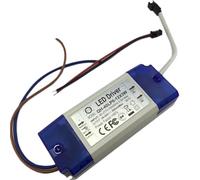 1 Uds. Fuente de alimentación del controlador LED de corriente constante 900mA 20W 30W 40W 6-12x3W Controlador LED DC20-42V iluminación de caja de plástico(5 PCS)
