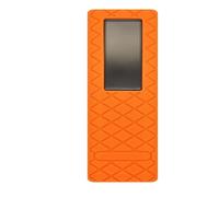 1 Uds. Funda de Silicona BN59-01385 for Smart TV, Traje de Control Remoto de célula Solar for Serie(Orange)