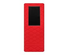 1 Uds. Funda de Silicona BN59-01385 for Smart TV, Traje de Control Remoto de célula Solar for Serie(Red)