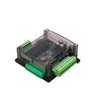1 Uds FX3U-14MR FX3U-14MT PLC Placa de Control Industrial 8 entradas 6 salidas 6AD 2DA y RS485 RTC(Fx3u-14mt Transistor)