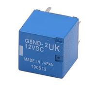 1 Uds G8ND-2UK 12V CC freno de mano del coche relé falla común frágil elevación ventana G8ND azul