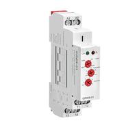 1 Uds GRW8-01/02 relé de monitoreo de temperatura de carril Din 16A voltaje de amplio rango AC/DC24-240V con Sensor impermeable(GRW8-01 1m sensor)