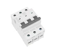 1 Uds GYM9-125 disyuntor en miniatura de tres polos 80A 100A 125A disyuntor pequeño 3P ancho 53,4mm 400V 6KA C curva(100A)