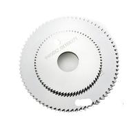 1 Uds hoja de fresado de acero de tungsteno cortador de sierra Circular de carburo sólido 72T diámetro 75/80 corte de Metal(75mm-d22,3.0mm)