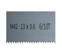 1 Uds. Hoja de sierra de banda M42 Bimetal de 1/2 "para carpintería. 1511-1790mm * 13mm * 0,6mm, con banda de 6-14tpi, admite personalización(6 and 10Tpi,Length 1570mm)