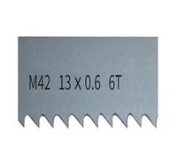 1 Uds. Hoja de sierra de banda M42 Bimetal de 1/2 "para carpintería. 1826-2240mm * 13mm * 0,6mm, con banda de 6-14tpi, admite personalización(6Tpi,Length 2240mm)