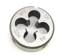 1 Uds HSS mano izquierda rosca no ajustable troquel redondo de acero inoxidable troqueles redondos M2M3M4M5M6M8M10M12M14M16M20M24 izquierda(M16X1.5 LH)