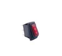1 Uds. Interruptor basculante KCD3 ON-OFF/ON-OFF-ON 3 pines, 2/3 posiciones, 15A 250VAC/20A 125VAC(Red ON-OFF-ON,LED AC 220V)
