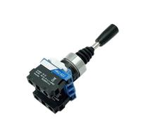 1 Uds interruptor con palanca de mandos momentáneo 2/4 posiciones resorte de enganche automático bamboleo Stick 22mm Monolever interruptor cruzado basculante(2 way Self lock)