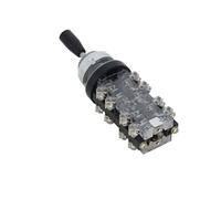 1 Uds. Interruptor con palanca de mandos momentáneo de 30mm 4 posiciones 8 sin resorte de enganche automático bamboleo palo Monolever interruptores cruzados basculantes(Momentary)