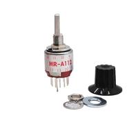 1 Uds. Interruptor de banda de MR-A112 NKK interruptor giratorio de apertura diaria volante electrónico selección de aumento especial