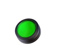 1 Uds. Interruptor de botón de alta corriente 25A 22mm con cableado rápido de luz 1NO/1NO1NC(Green,1NO_LATCHING_NO LAMP)