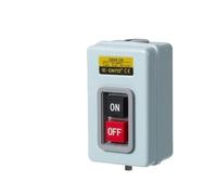 1 Uds interruptor de botón inicio AC220V 380V trifásico BS211B BS216B BS230B control motor arranque y parada ON-OFF 3.7KW(CBSN-330(3.7KW))