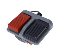 1 Uds interruptor de pie MDFS-65 interruptor de Pedal doble reinicio automático con cable 3A/220VAC(1. 3m wire)