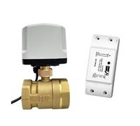 1 Uds interruptor de sincronización inteligente válvula de bola eléctrica AC220V controlador de válvula automática de agua(1-1/2")