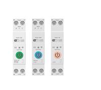 1 Uds interruptor inteligente 1P disyuntor medidor de energía KWh relé temporizador de medición de energía protección de corriente y voltaje de vida inteligente(TXCB1-TW No metering,16A)