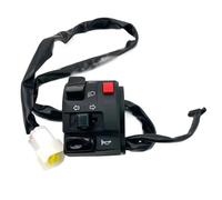 1 Uds. Interruptores izquierdo de 22mm para motocicleta, botón de bocina de moto, luz de señal de giro, interruptor controlador de manillar Control del Manillar de Interruptor