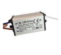 1 Uds IP65 10W AC85-277V Controlador LED 3-4x3W 650mA DC9-14V fuente de alimentación LED lámpara de techo de corriente constante(1pcs)