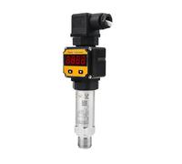 1 Uds IP65 4-20ma RS485 0~10V sensor de presión de aire y agua de aceite 0~5V salida transmisor de presión absoluta transductor con pantalla led(LED 4-20mA output,0-2.5Mpa)