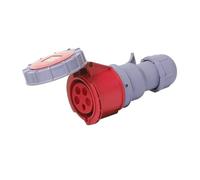 1 Uds IP67 enchufe y enchufe Industrial conector eléctrico macho y hembra 3PIN 4PIN 5PIN 16A/32A enchufe de montaje en pared(Beige,16A)