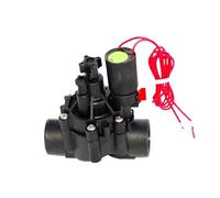 1 Uds irrigación 3/4 "1" válvula solenoide de agua 220v 24v 12v 110v bobina de bloqueo automático con función de ajuste de flujo(1",12VDC)