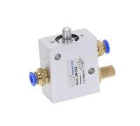 1 Uds JM322 válvula mecánica de aire con botón pulsador de 2 posiciones y 3 vías hembra de 1/4 "y 12mm(4MM)