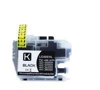 1 Uds. Juego de 1 a 2 Cartuchos de Tinta LC422XL compatibles con Impresora MFC J6940DW MFC J5345DW MFC J5740DW MFC J6540DW(LC422XL-Black)